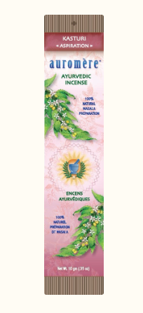 Auromere - Ayurvedic Incense - Kasturi (Aspiration)