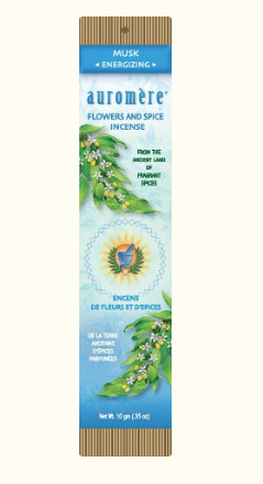 Auromere - Flowers & Spice Incense - Musk (Energizing)