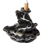 Backflow Cone Incense Burner - Ceramic Waterfall
