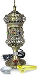 Bakhoor Resin Electric Incense Burner Large Carousel Bronze