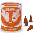 Cafe Time Incense - Orange & Darjeeling Tea (Fresh Morning)