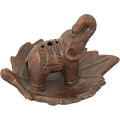 Clay Incense Burner - Elephant Terra Cotta