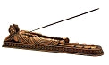 Copper Lying Down Buddha Ash Catcher Incense Burner