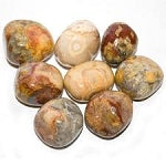 Crazy Lace Agate Tumbled & Polished Crystal