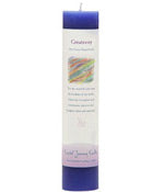 Crystal Journey Herbal Magic Pillar Candle - Creativity