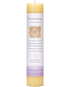 Crystal Journey Herbal Magic Pillar Candle - Positive Energy