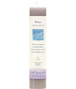 Crystal Journey Herbal Magic Pillar Candle - Power