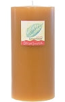 Crystal Journey Herbal Magic Pillar Candle 3X6 - Gingerbread
