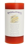 Crystal Journey Herbal Magic Pillar Candle 3X6 - Housewarming