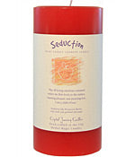 Crystal Journey Herbal Magic Pillar Candle 3X6 - Seduction