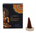 Goloka - Black Series The Buddha Dhoop Cone Incense - 10 Cones