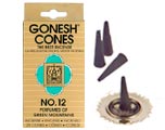 Gonesh Cone Incense - No. 2 Incense Cones