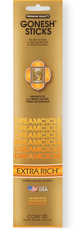 Gonesh Extra Rich Incense Sticks - Dreamsicle
