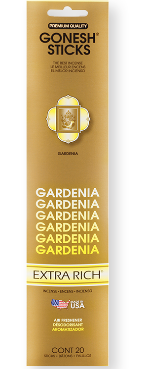 Gonesh Extra Rich Incense Sticks - Gardenia