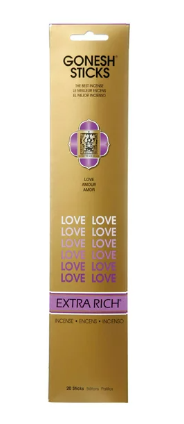 Gonesh Extra Rich Incense Sticks - Love