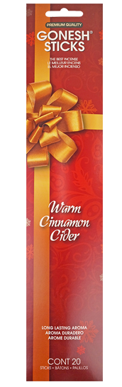 Gonesh Holiday Traditions Incense Sticks -Winter - Warm Cinnamon Cider