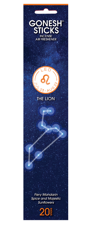 Gonesh Zodiac Incense Sticks - Leo