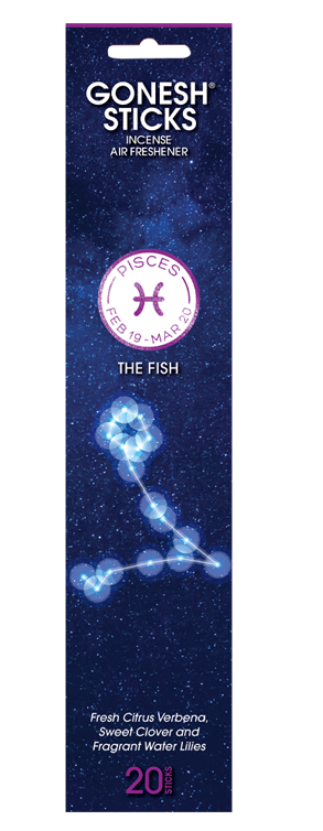 Gonesh Zodiac Incense Sticks - Pisces
