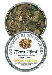 Gourmet Resin Incense - Forest Blend 1.5 oz. Tin