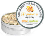 Gourmet Resin Incense - Frankincense 1.5 oz. Tin