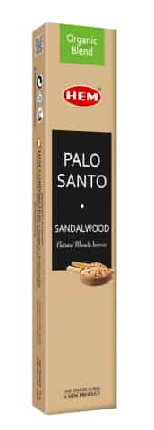 Hem Organic Blend Masala Incense Palo Santo & Sandalwood 15g