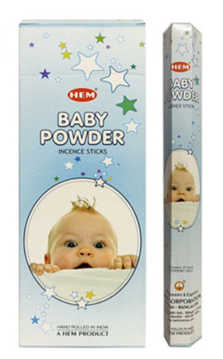 Hem Incense Sticks Baby Powder 20gr