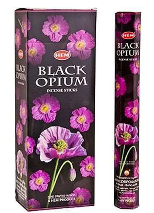 Hem Incense Sticks Black Opium 20gr
