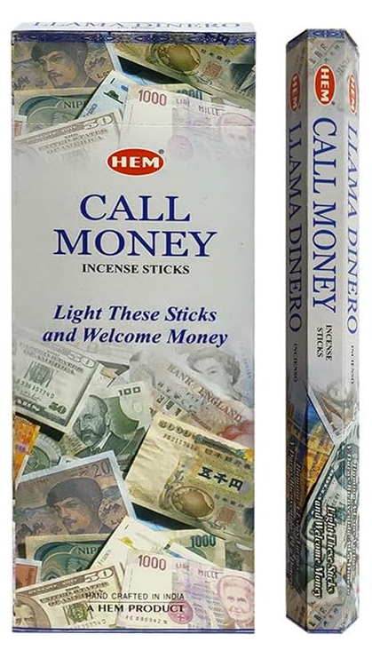 Hem Incense Sticks Call Money 20gr