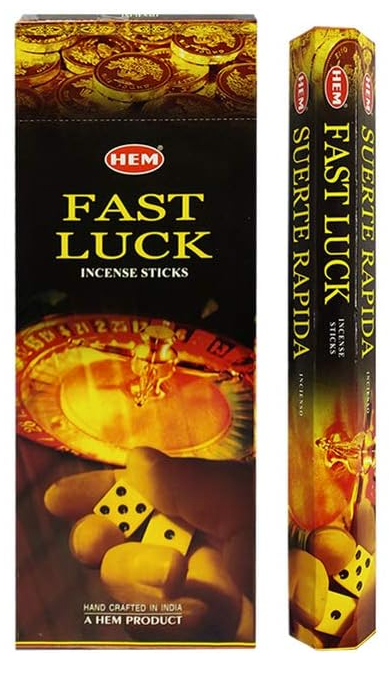 Hem Incense Sticks Fast Luck 20gr