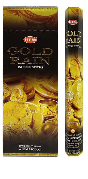Hem Incense Sticks Gold Rain 20gr
