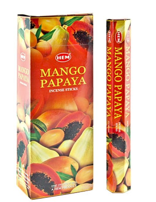 Hem Incense Sticks Mango Papaya 20gr