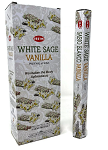 Hem Incense Sticks White Sage Vanilla 20gr