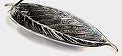 Metal Burner - Recycled Aluminum Leaf LG