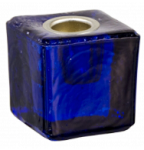 Mini Ritual Candle Holder - Cobalt