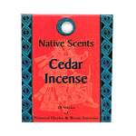 Native Scents Incense - Cedar Incense