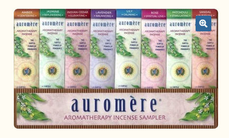 Auromere Aromatherapy - 8 Scent Sampler