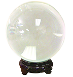 Quartz Crystal Ball - Clear 20cm