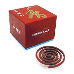 Shoyeido Horin Coil Incense River Path (Hori-kawa) 10 Coils