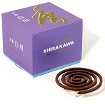 Shoyeido Horin Coil Incense White River (Shirakawa) 10 Coils