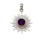 Sterling Silver Chakra Pendant - Crown
