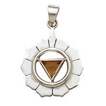 Sterling Silver Chakra Pendant - Solar Plexus