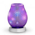 Touch Electric 3D Fireworks Oil Burner Warmer