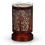Touch Electric Copper Forest Oil Burner Warmer