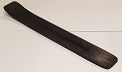 Wooden Ash Catcher - Plain Black Wood Boat Burner 10"