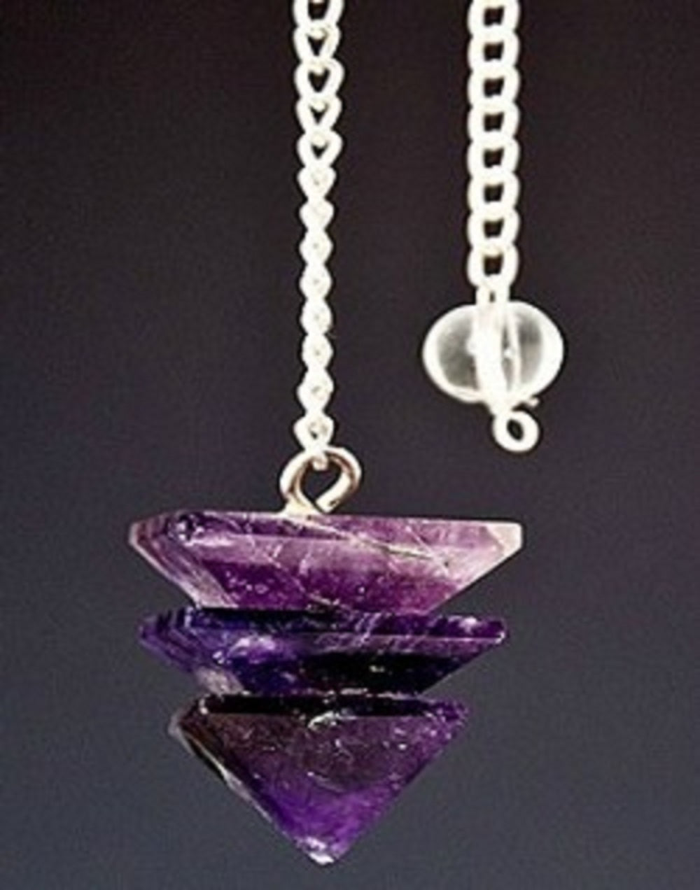 Amethyst Pyramid Pendulum