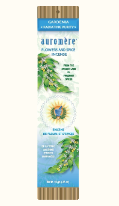 Auromere - Flowers & Spice Incense - Gardenia (Purity)
