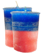 Baby Powder Crystal Journey Traditional Votive Candles [ 2 ]