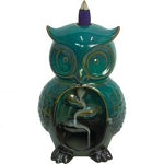 Backflow Cone Incense Burner - Owl