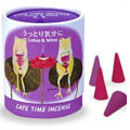 Cafe Time Incense - Lotus & Wine (Enchanted Mood)