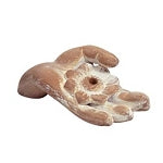 Clay Incense Burner - Natural Clay Offering Hand